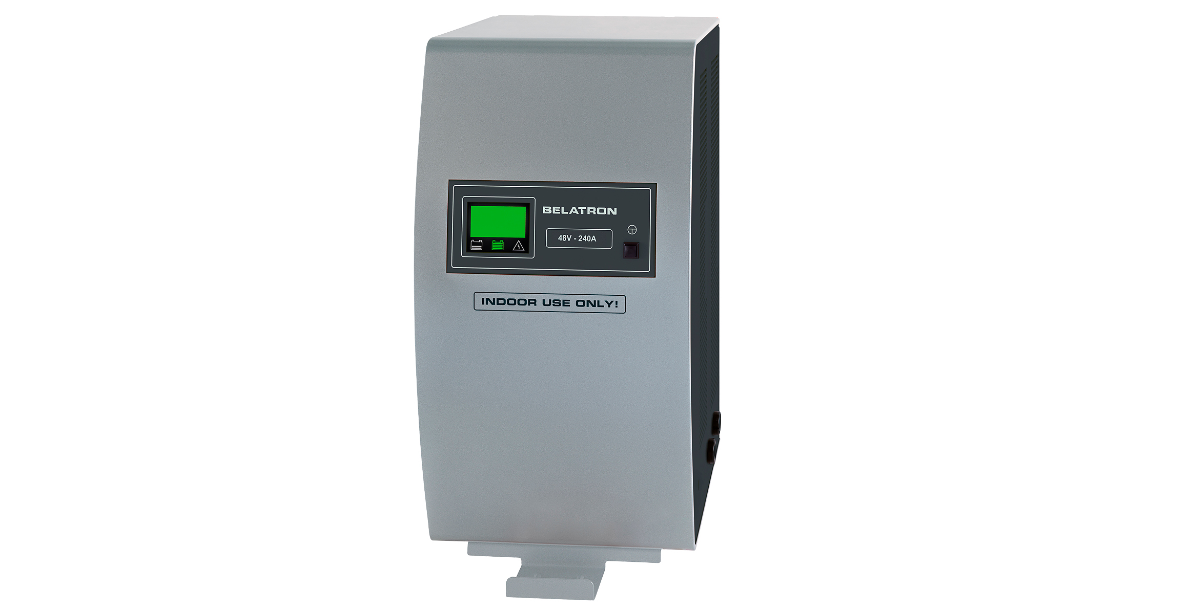 9.6 kW Indoor fast charger.