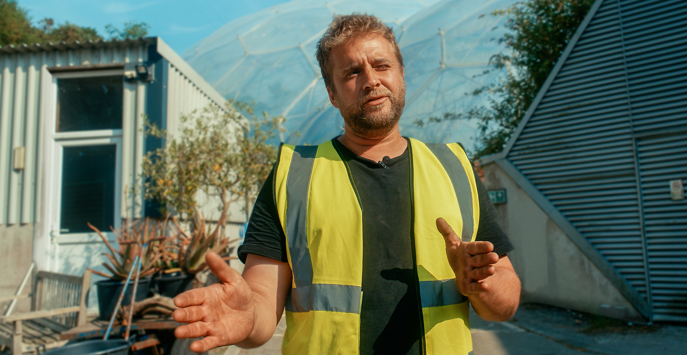 David Gorman, Landscape Team Leader for the Eden Project in the UK.