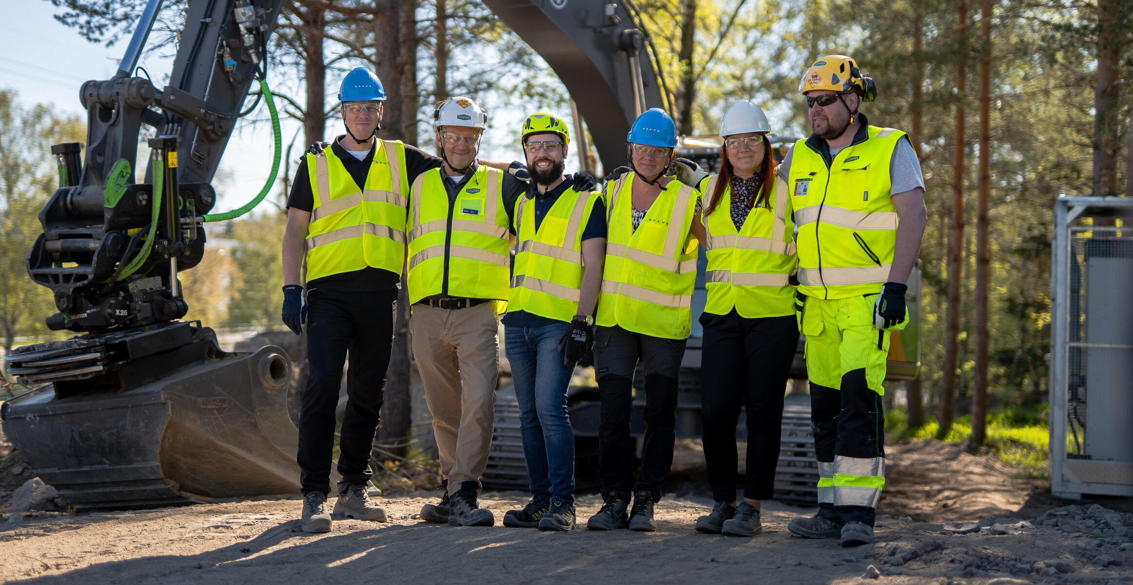 Volvo CE and city of Helsinki partnering around fossil-free worksites.