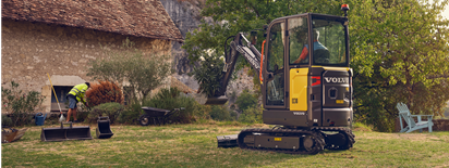Landscaping Electric compact excavator