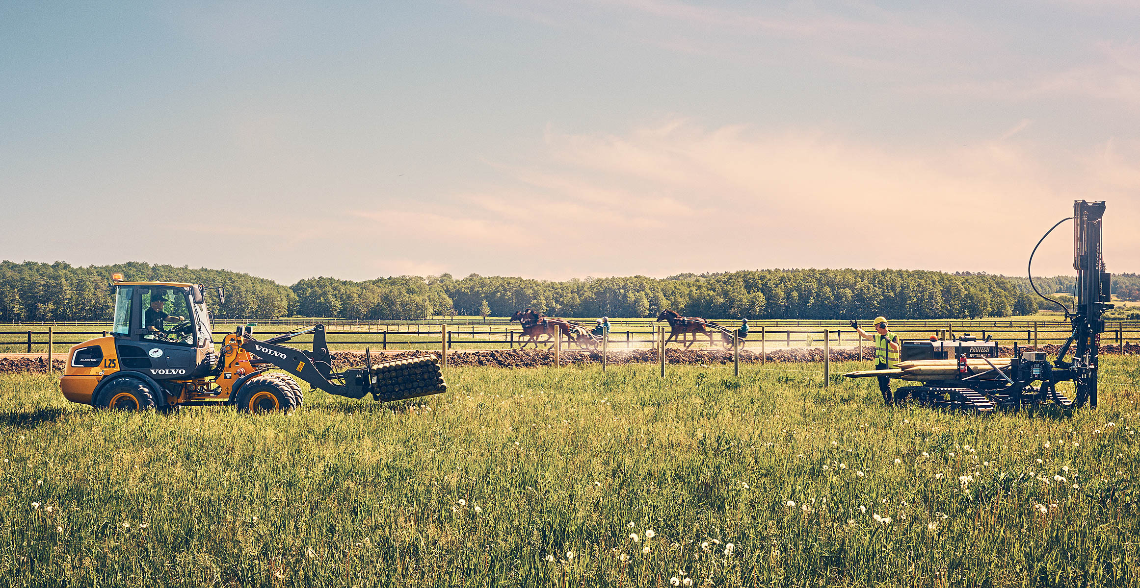 Electric landscaping