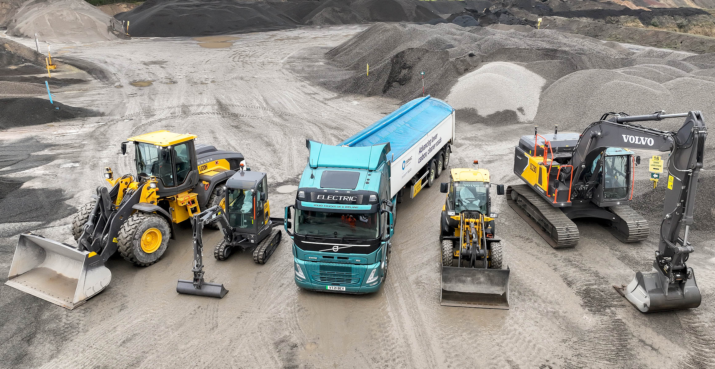 Electric range CRH Volvo CE