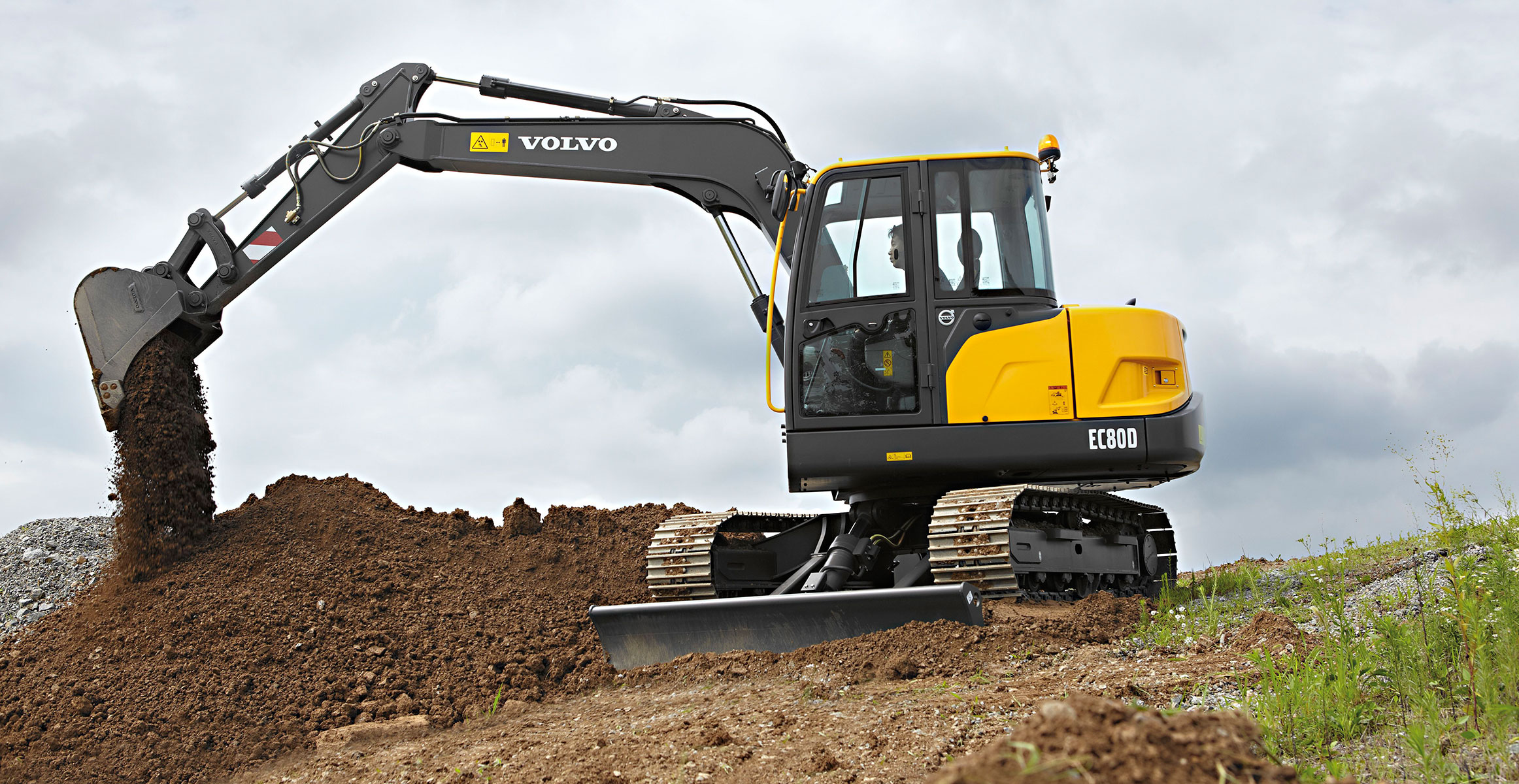 Volvo EC80D – the biggest boy in class