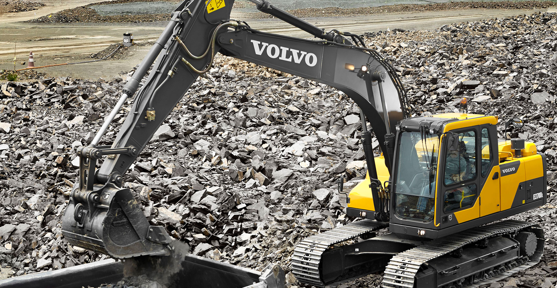 Volvo EC170D is a powerful partner for demanding jobs