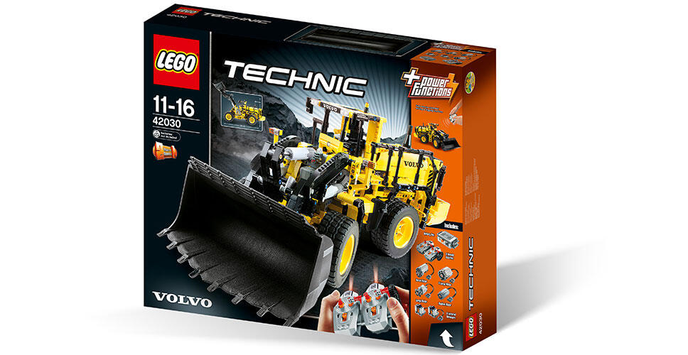 LEGO® Technic Volvo 350F wheel loader: coming soon to a store near you.