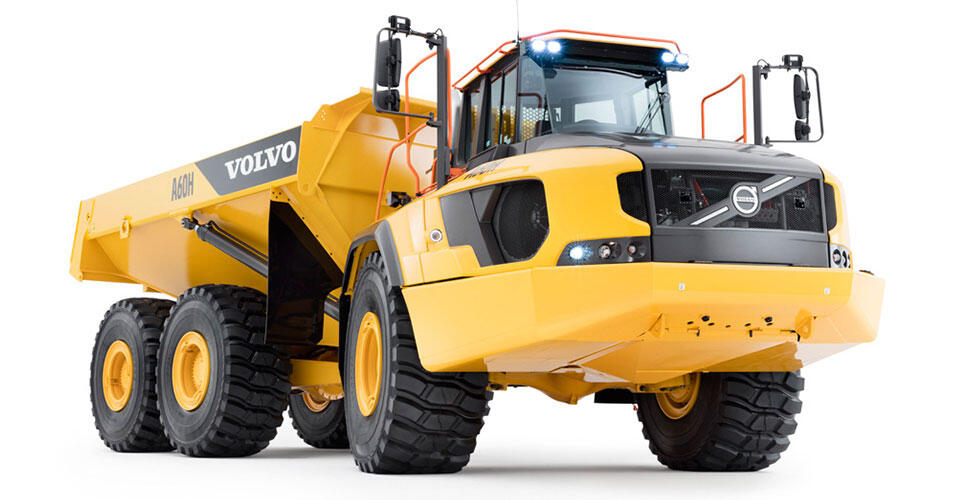 Volvo’s biggest articulated hauler: pure uptime with the A60H
