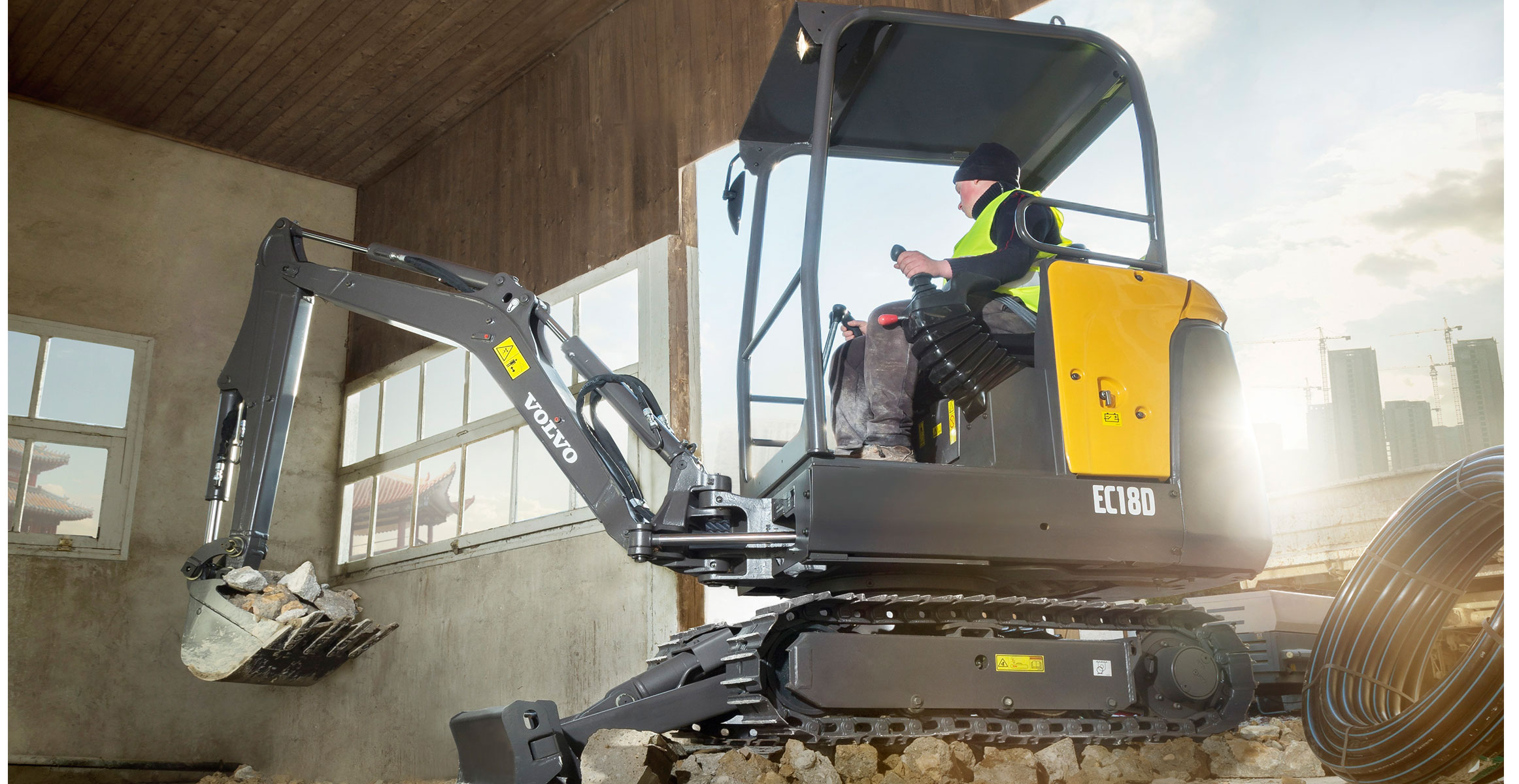 Volvo EC18D: small size, bigger muscles