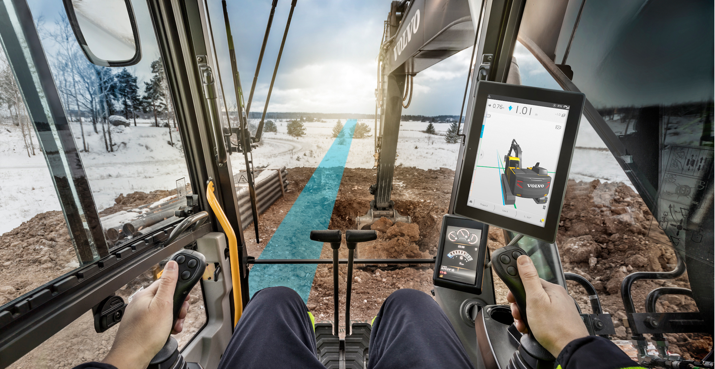 Conexpo-2017-Volvo-launches-Dig-Assist-NA-crawler-excavators-01-2324x1200