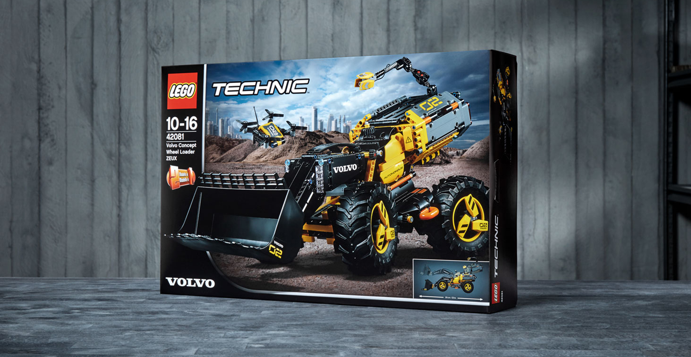 volvo concept lego technic