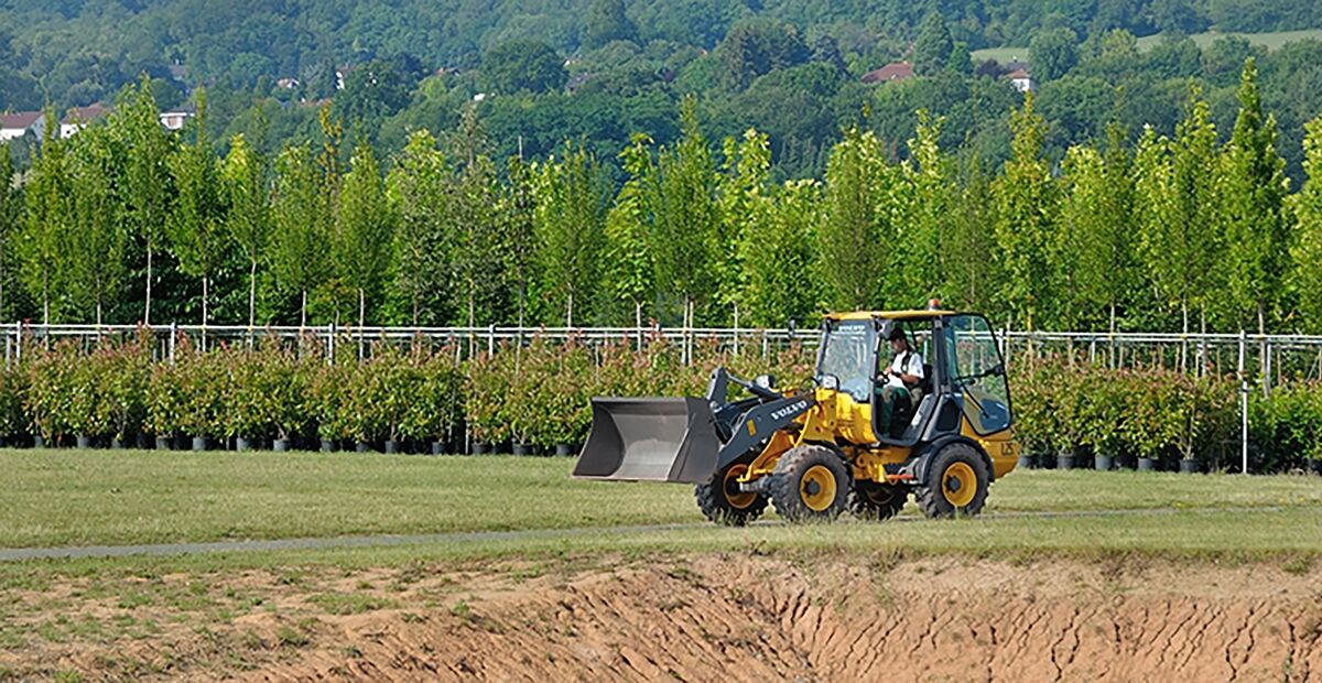 First Volvo electric compact wheel loader a tree-mendous success for ...