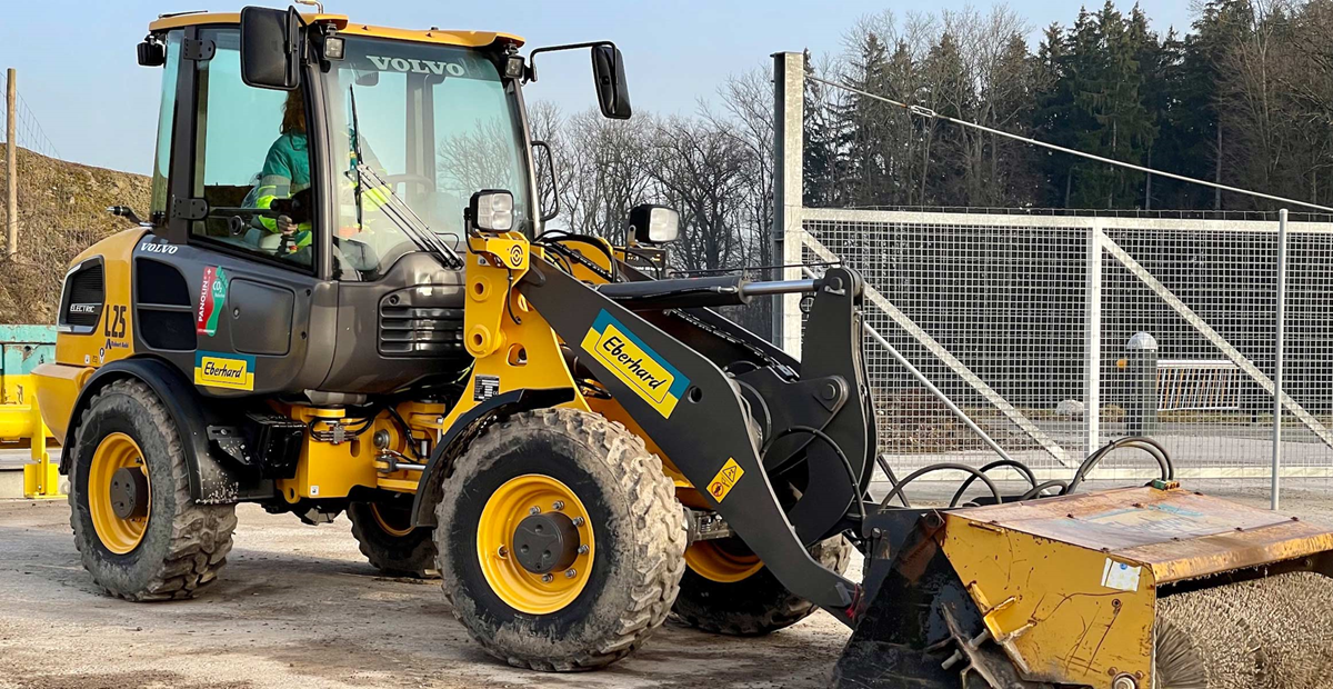 First volvo ce electric machines give an extra boost to switzerland's