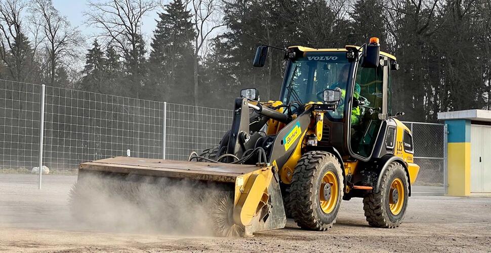 Premières machines électriques Volvo CE en Suisse - 02