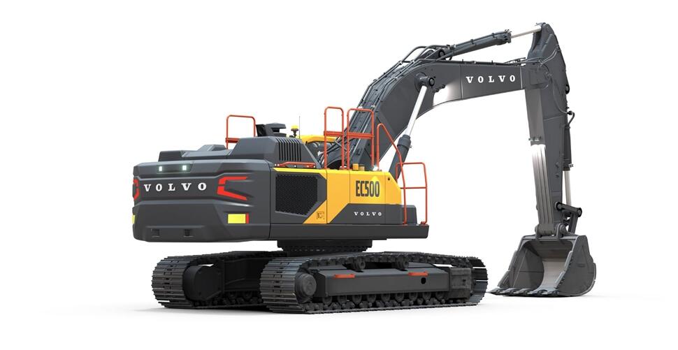 Volvo CE launches the EC500 excavator at CONEXPO - 3