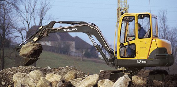EC45 Pro Volvo, B Pro series Volvo Construction Equipment