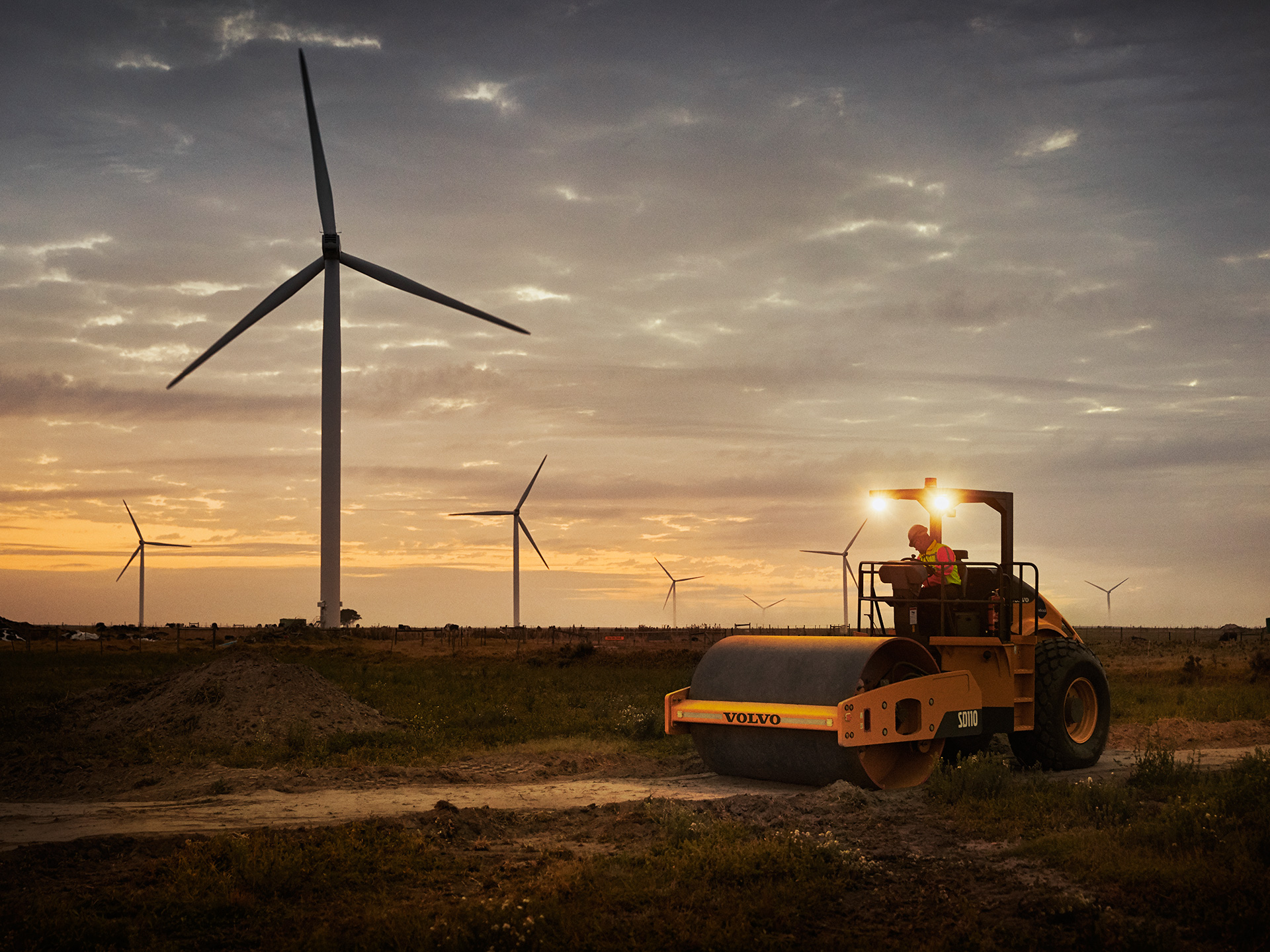 Volvo CE Building tomorrow - Kouga wind farm