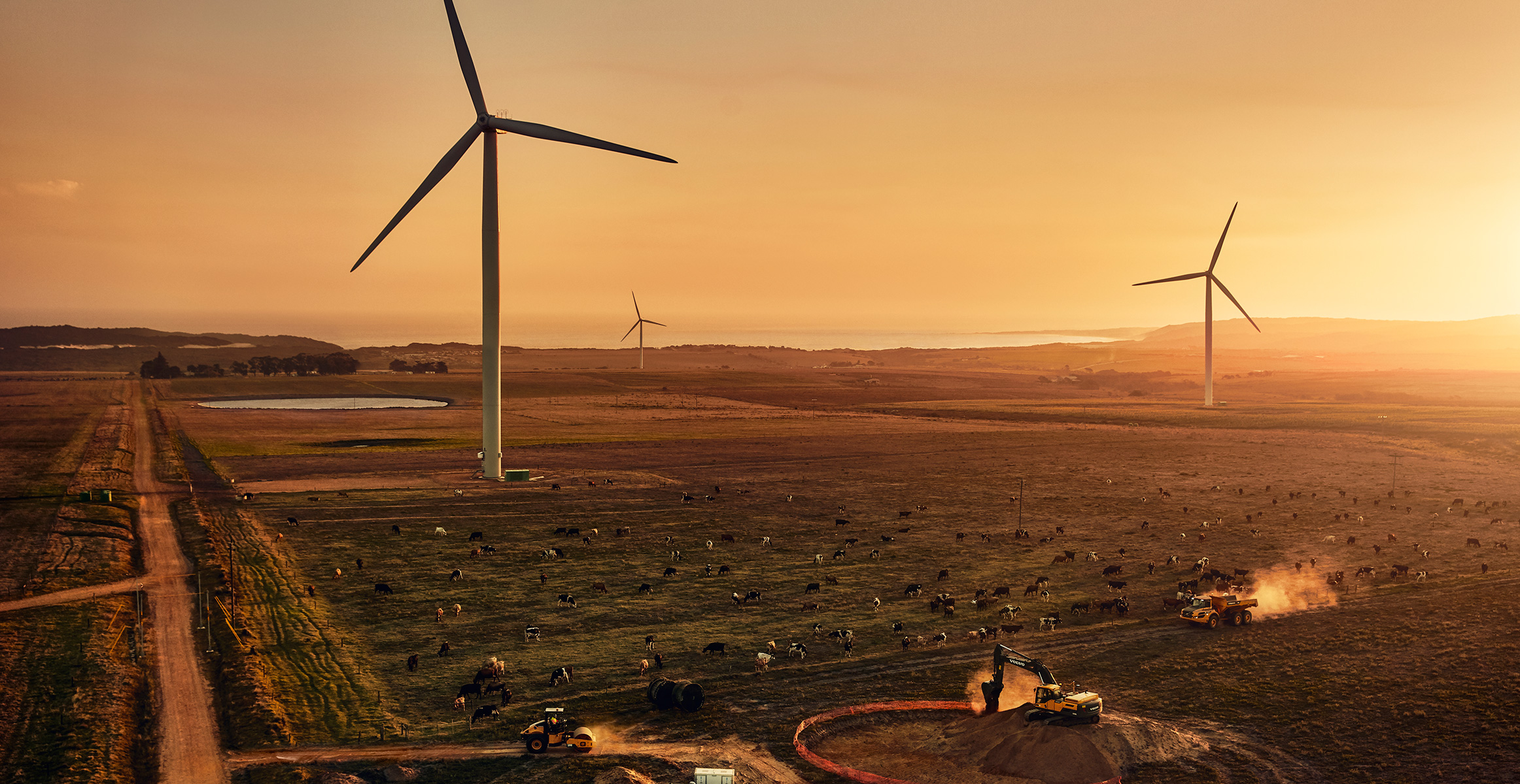Volvo Building tomorow - Kouga wind farm