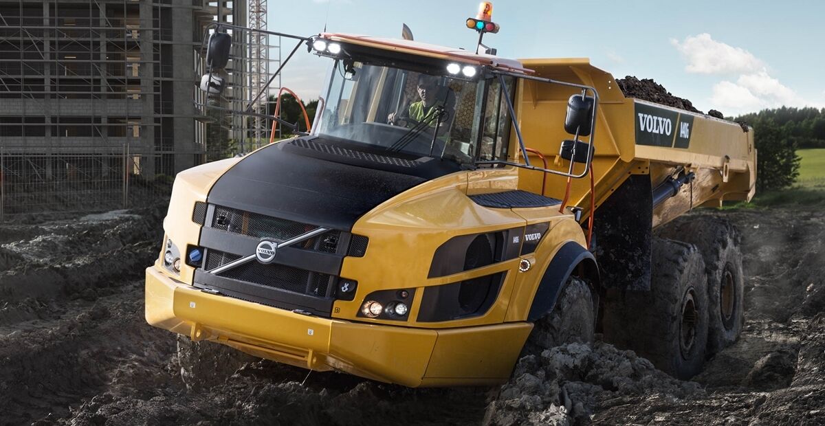 Самосвал volvo a40g Самосвал volvo a40g