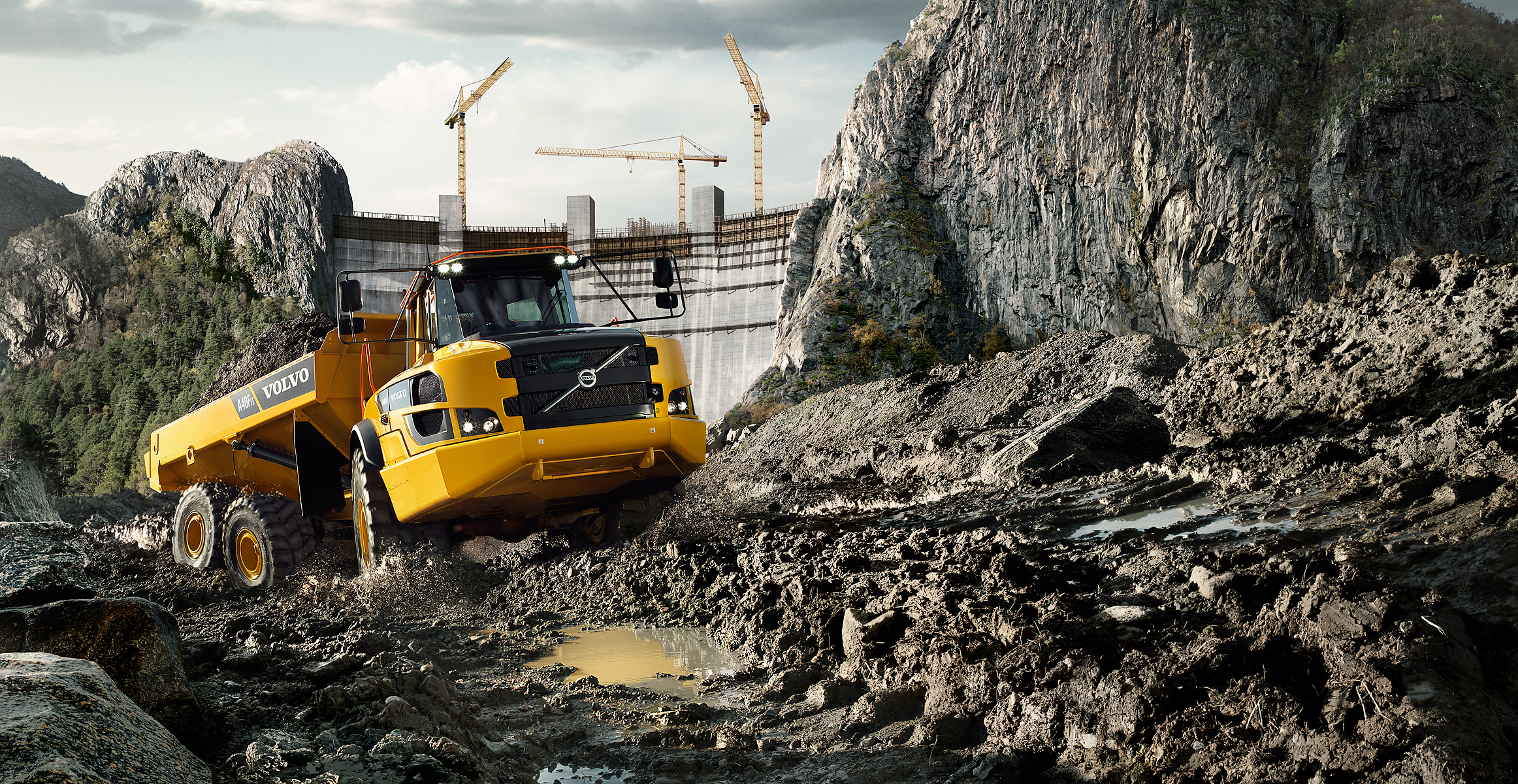 volvo dump truck a40ffs t2