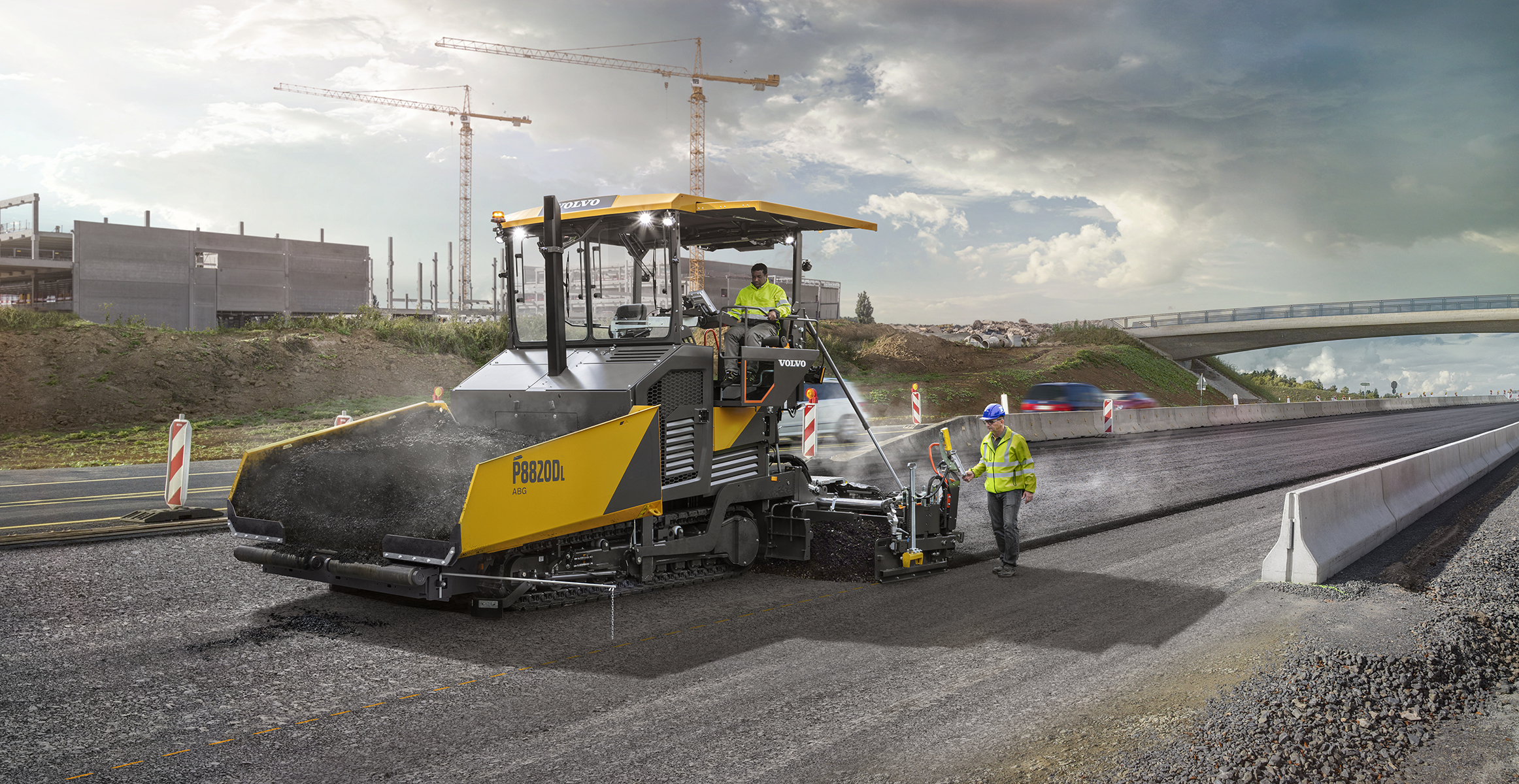 eat Syndicate boot P8820DL ABG | Asphalt Pavers | Overview | Volvo Construction Equipment