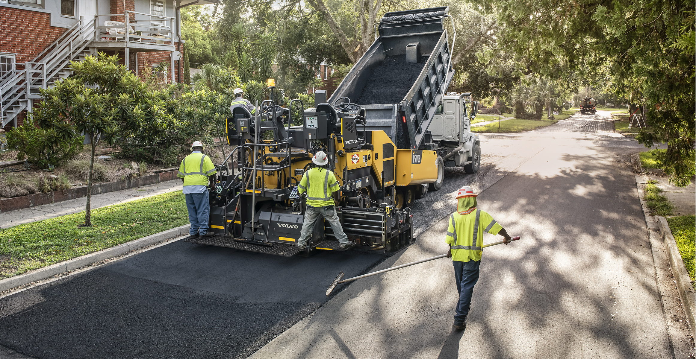 Volvo asphalt paver P5170B T4F