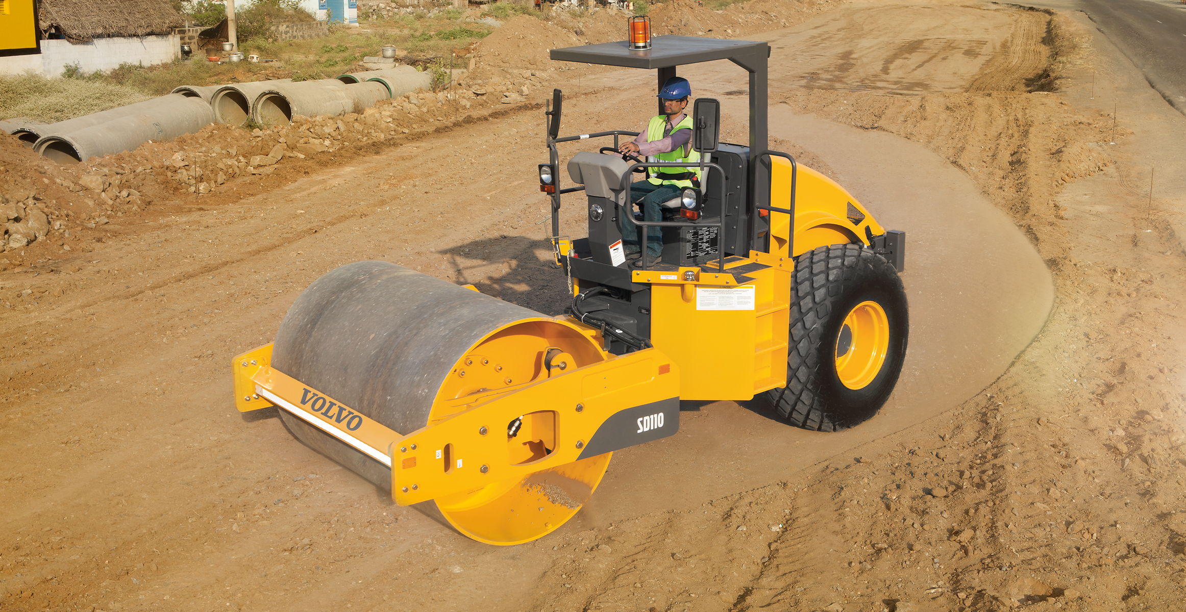 Sd110 Soil Compactors Overview Volvo Construction