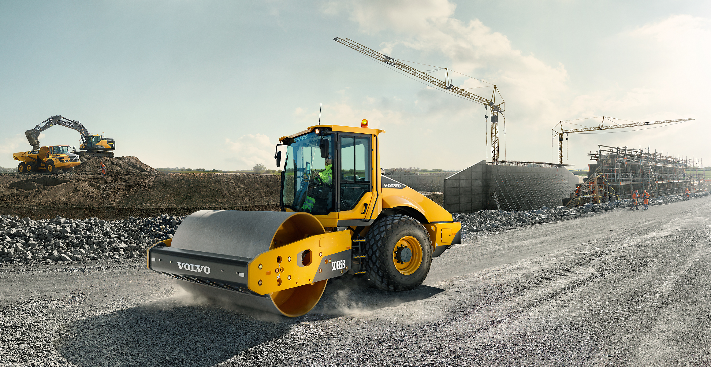 Каток дорожный SD 160 DX