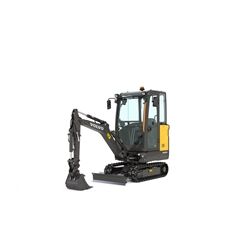 volvo compact excavator ec18 electric