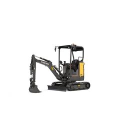 volvo compact excavator ecr18 electric