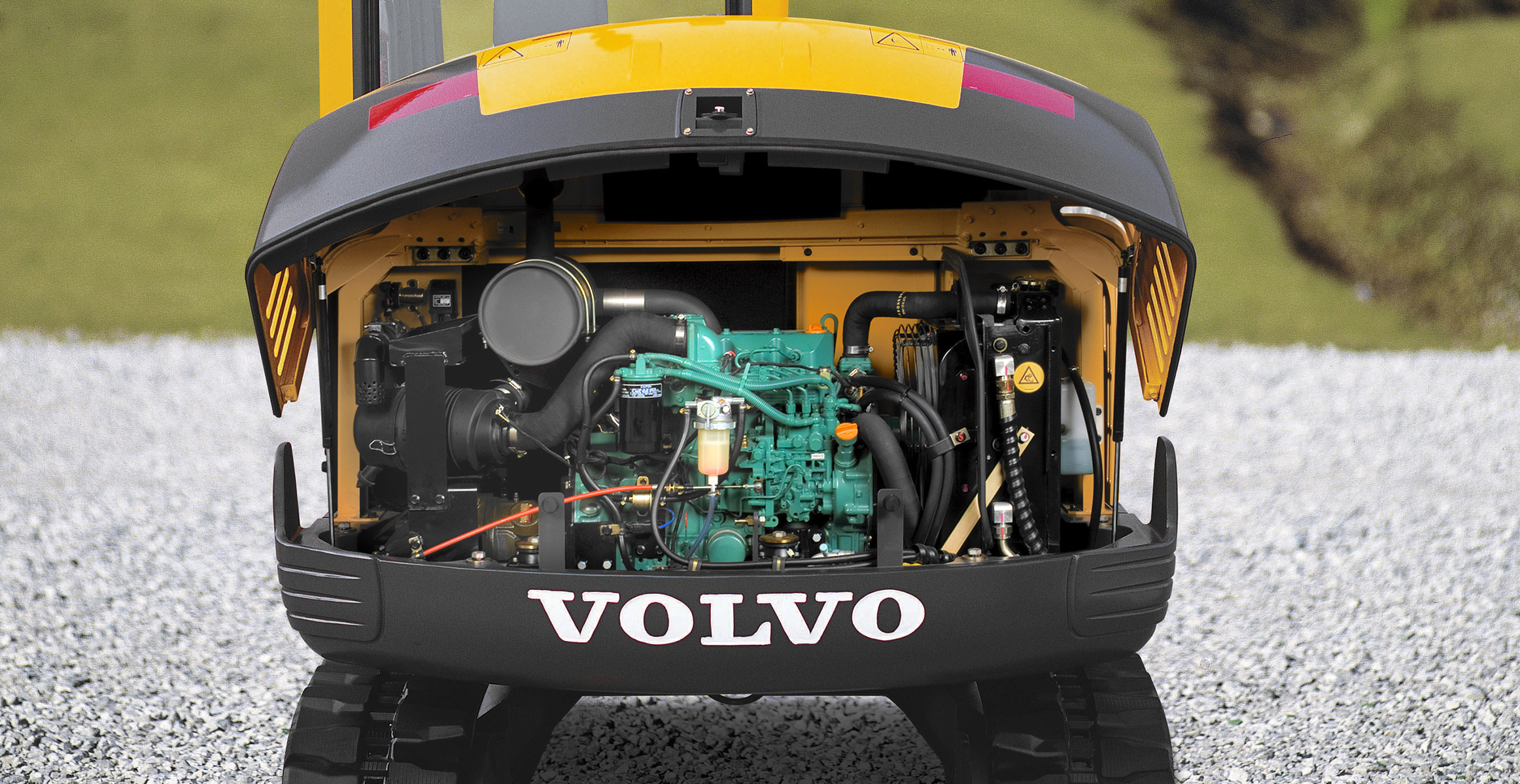 Volvo Ec55B Bagger Spezifikationen – GZVZU