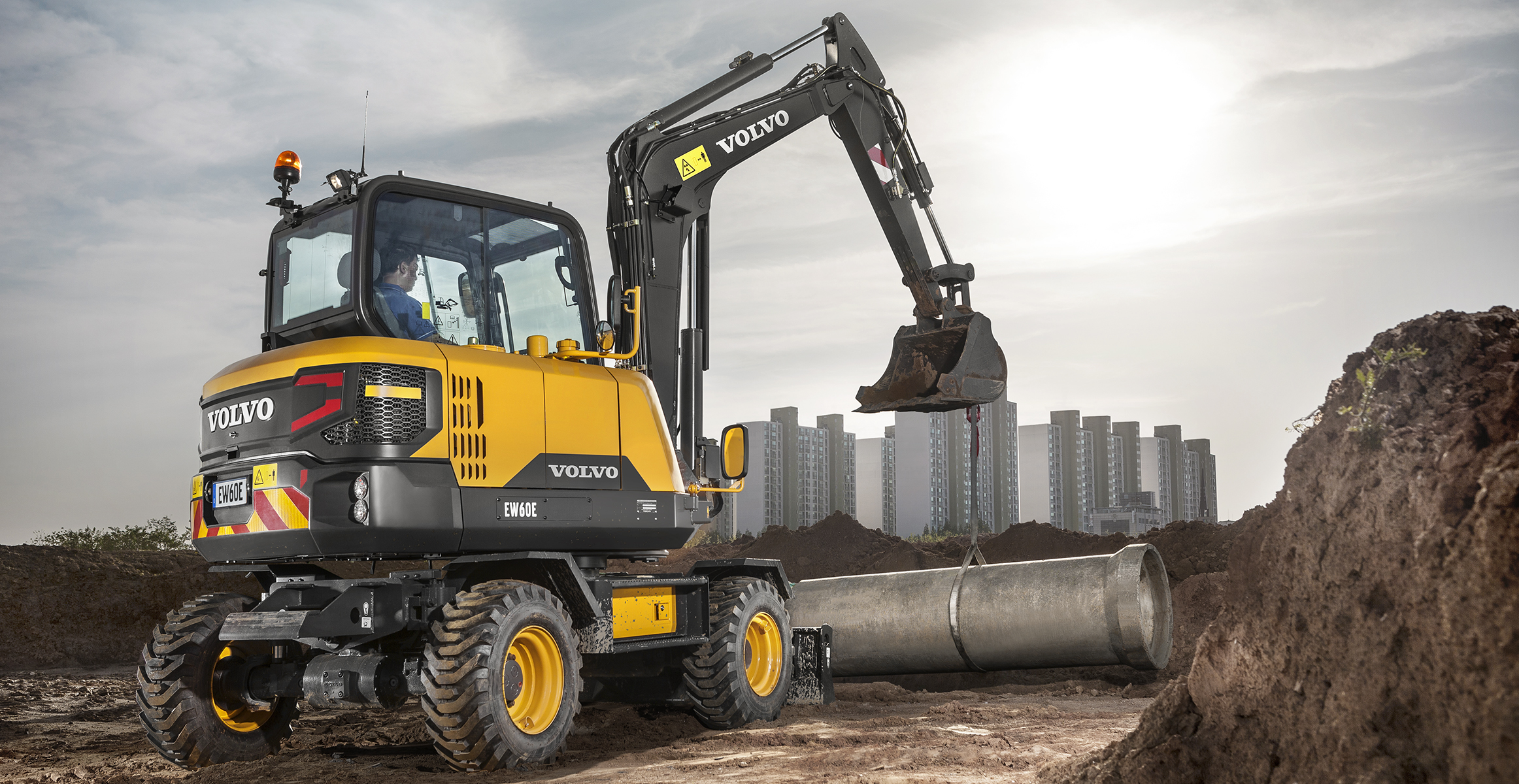 EW60E | Excavators | Overview | Volvo Construction Equipment