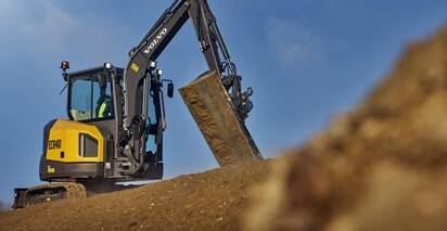 volvo excavator ecr40