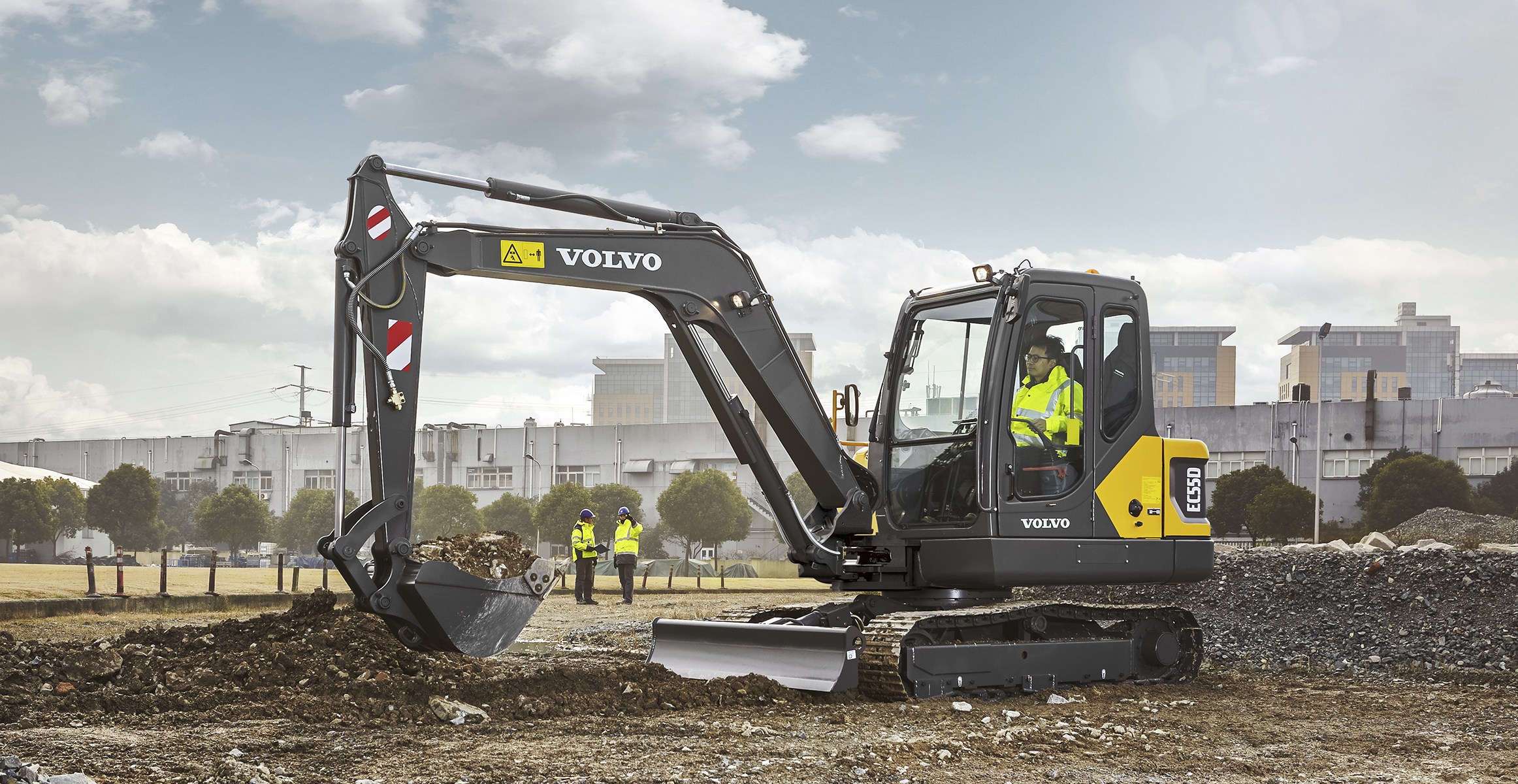 Ec55d Excavators Overview Volvo Construction Equipment