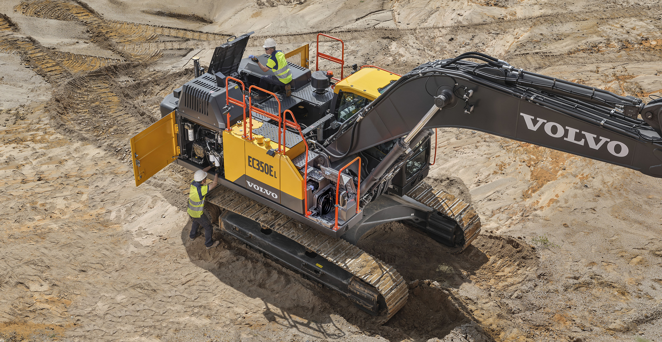 EC350E | Excavators | Overview | Volvo Construction Equipment