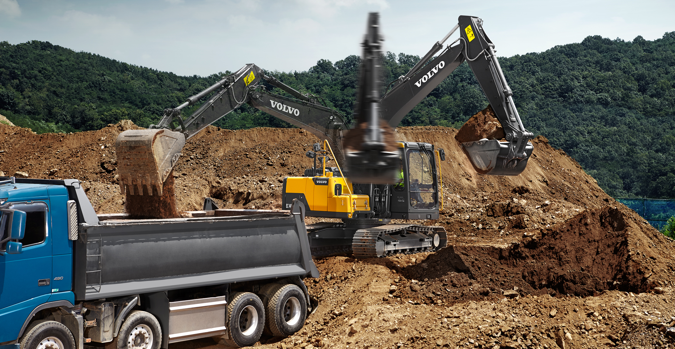 EC140D | Escavadeiras | Visão geral | Volvo Construction Equipment