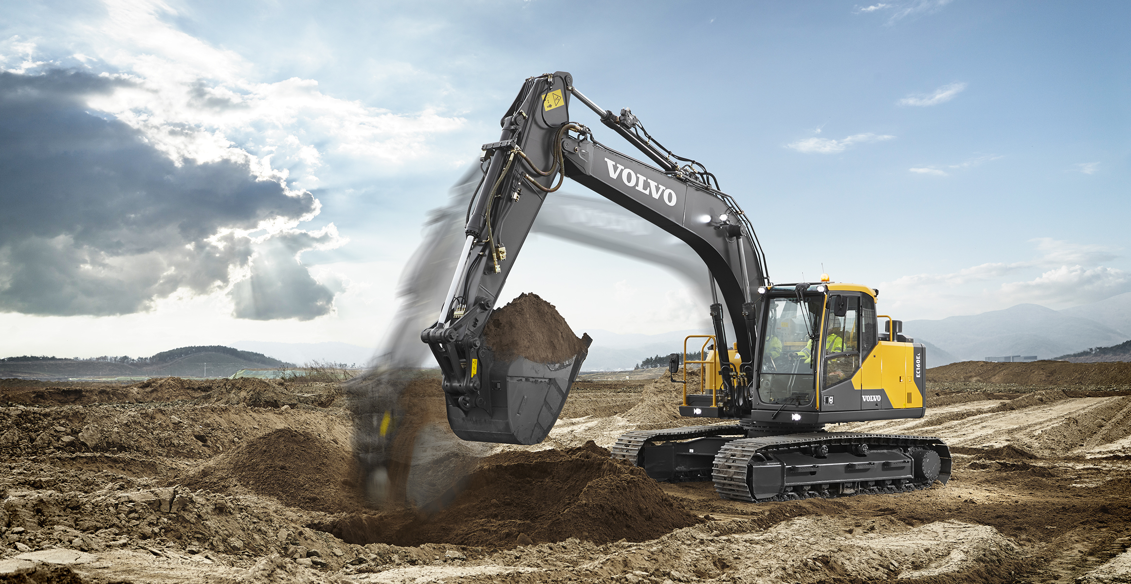 Ec160e Excavators Overview Volvo Construction Equipment