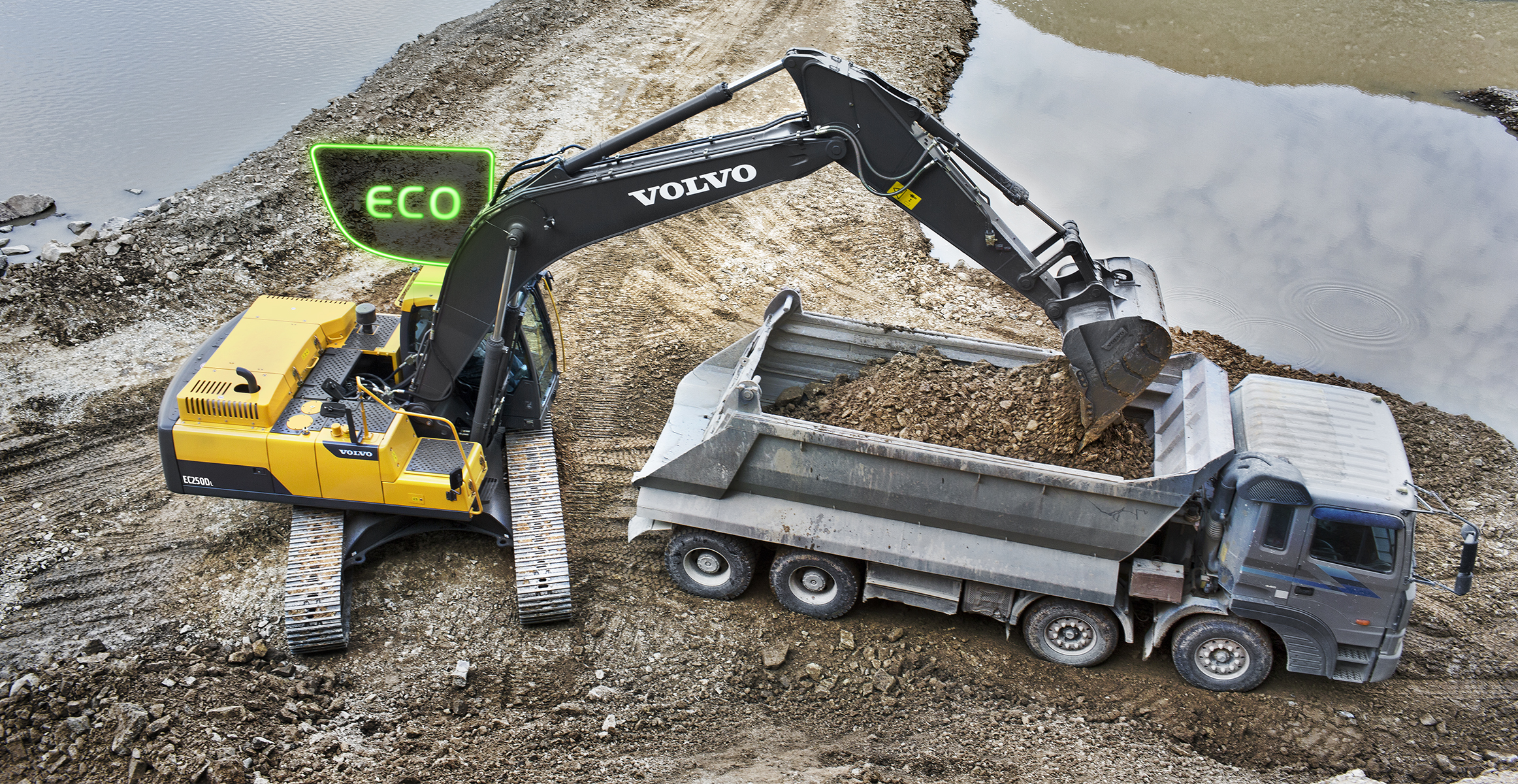 Экскаватор volvo ec250dl