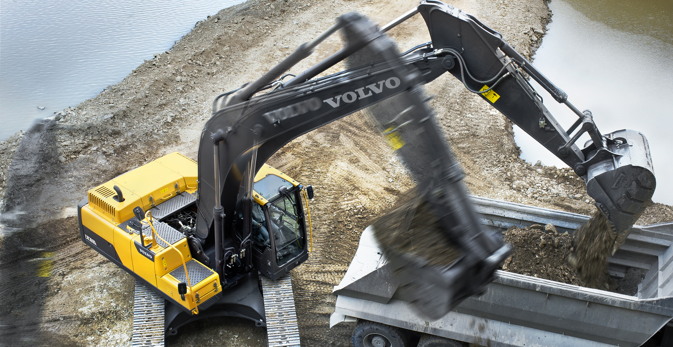 EC300DL | Excavators | Overview | Volvo Construction Equipment