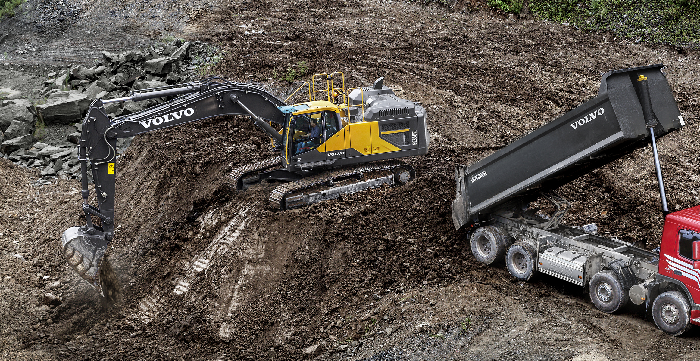 EC350E | Excavators | Overview | Volvo Construction Equipment