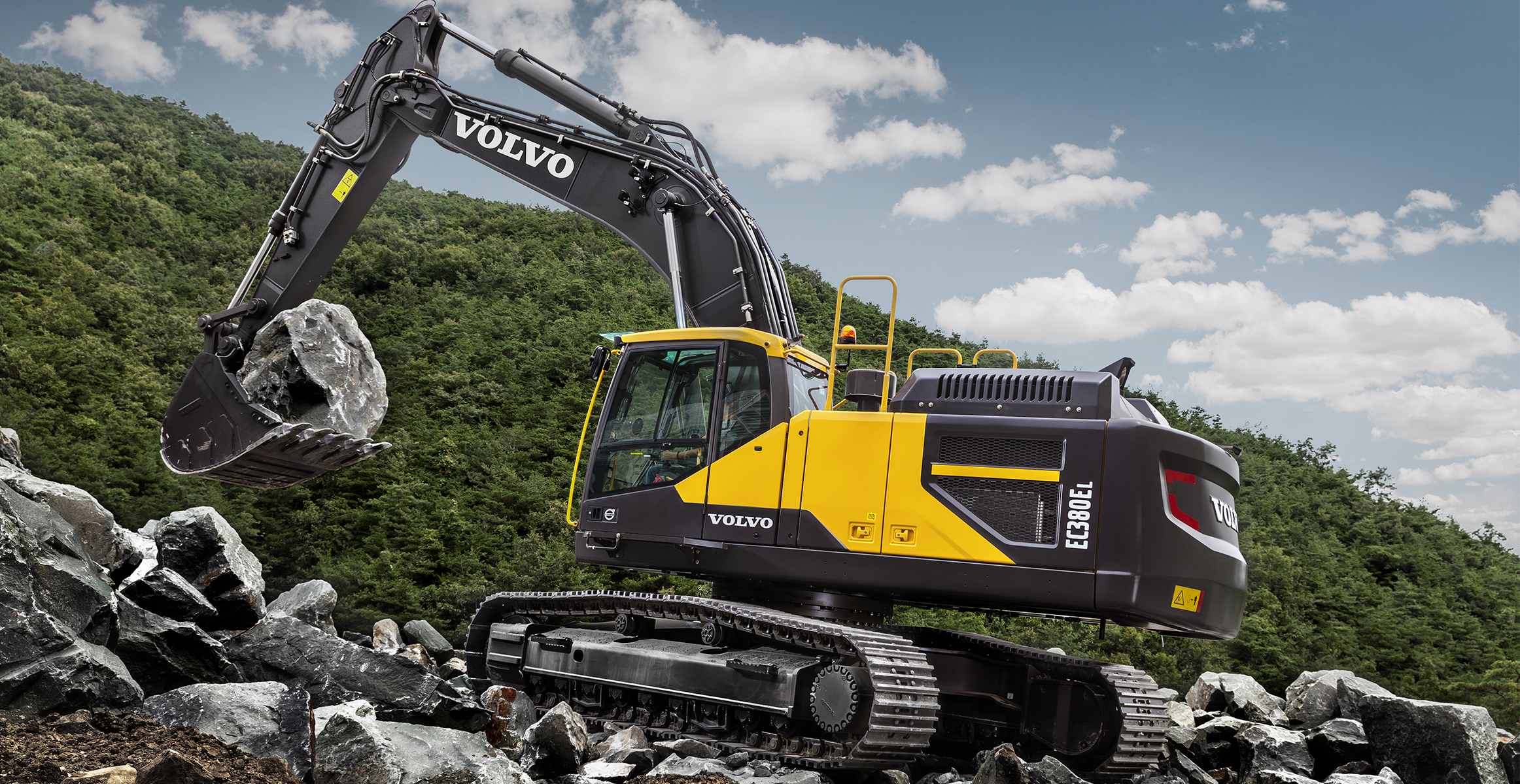 Ec380e Excavators Overview Volvo Construction Equipment