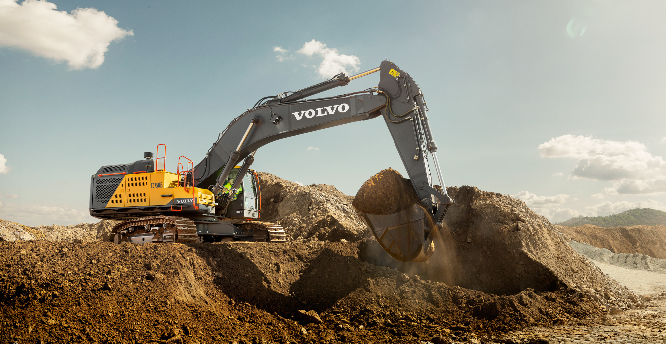 Ec750e Crawler Excavators Media Gallery Volvo