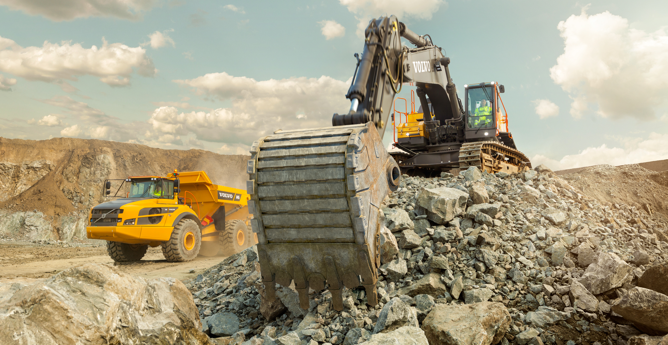 Ec750e Crawler Excavators Media Gallery Volvo