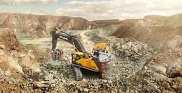 EC750E | Excavators | Overview | Volvo Construction Equipment