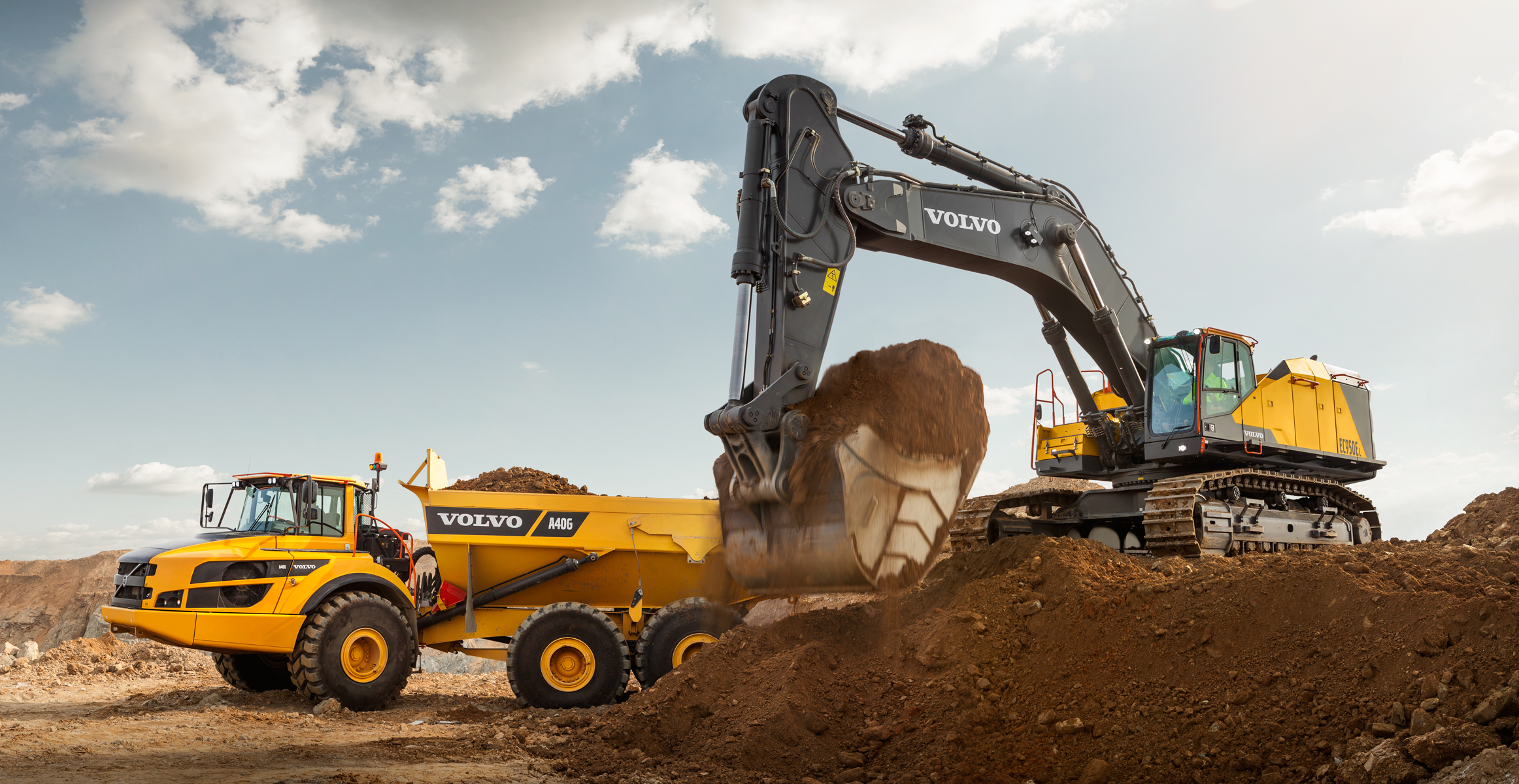 Ec950el 履带式挖掘机 媒体库 Volvo Construction Equipment