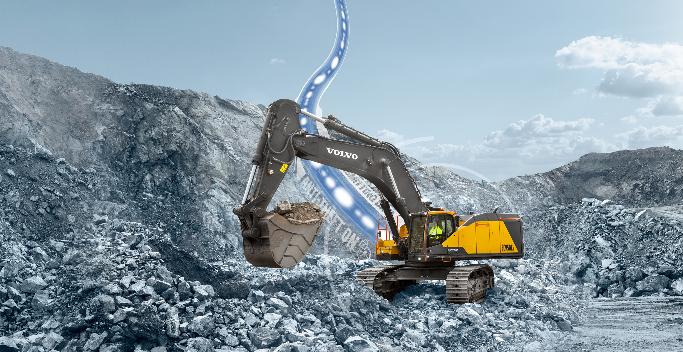 EC950E | Excavators | Overview | Volvo Construction Equipment