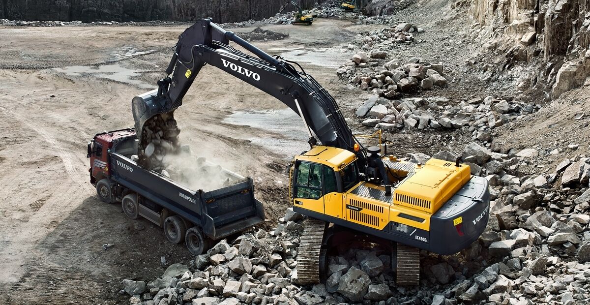 EC480D | Excavators | Overview | Volvo Construction Equipment
