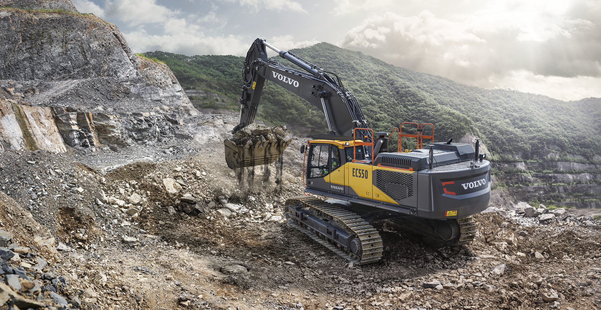 EC550 Excavators Overview Volvo Construction Equipment
