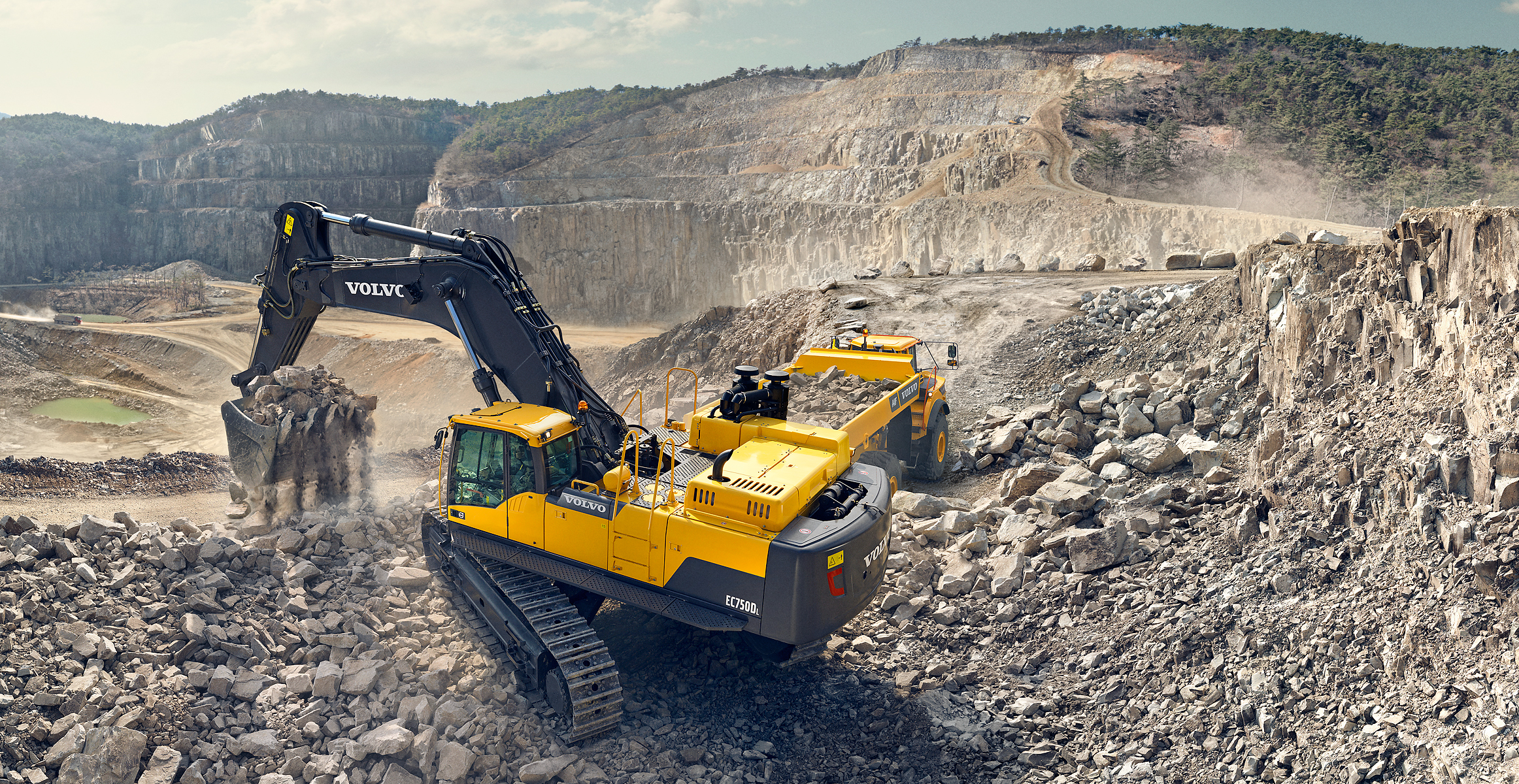 Ec750d Crawler Excavators Media Gallery Volvo