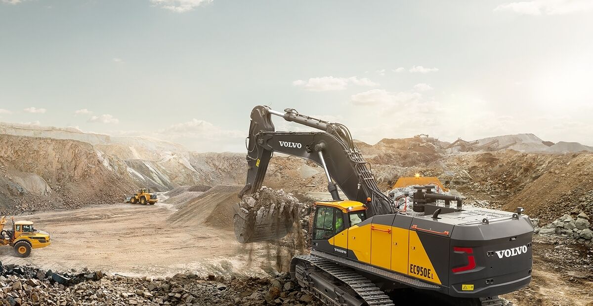 Ec950e Volvo Launch EC950E Crawler Excavator | News | Volvo CE AFR