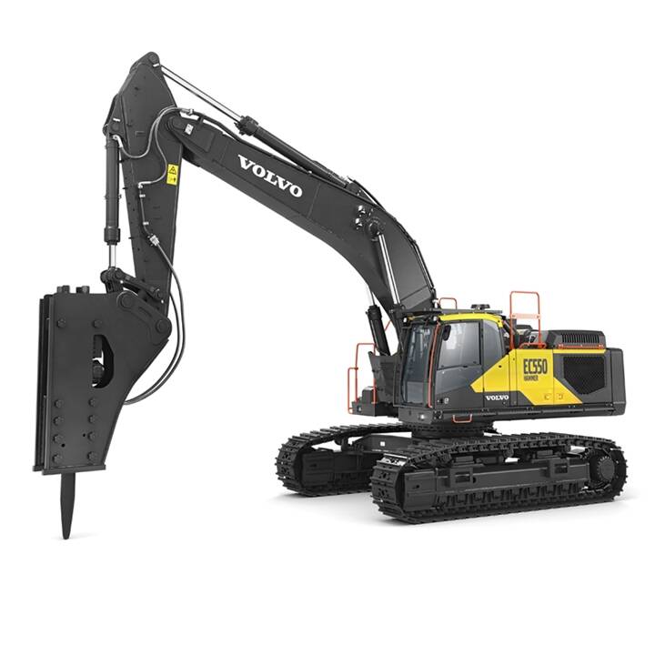 EC550 Hammer | Excavators | Overview | Volvo Construction Equipment