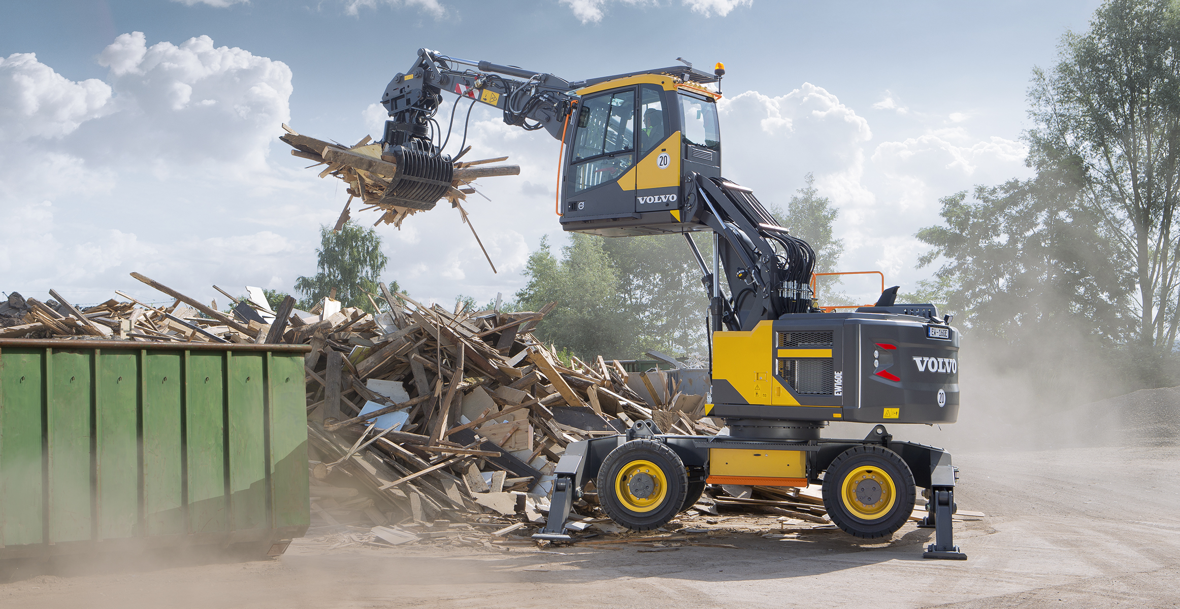 Wheeled Excavators Volvo Construction Equipment Global